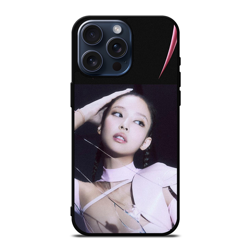 JENNIE BLACKPINK PINK VENOM iPhone 15 Pro Max Case Cover